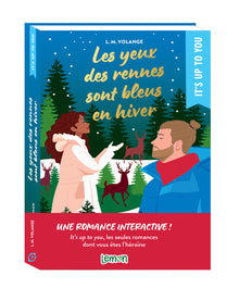 Les yeux des rennes sont bleus en hiver