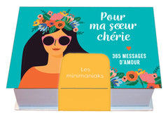 Minimaniak Pour ma sœur chérie, 365 messages d'amour