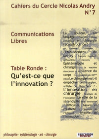 Cahiers du Cercle Nicolas Andry n°7