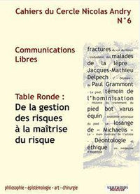 Cahiers du Cercle Nicolas Andry n°6