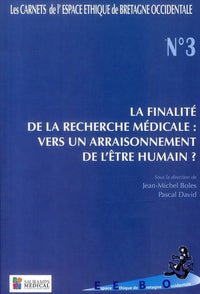 Carnets Espace Ethique Soin Bretagne Occidentale n°3 : Spiritualité, la finalité de