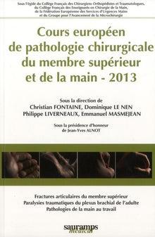 COURS EUROPEEN DE PATHOLOGIE CHIRURGICALE DEUMEMBRE SUPERIEUR ET DE LA MAIN - 20