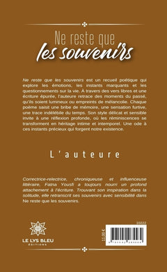 Ne reste que les souvenirs