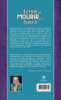 Écrire ou mourir...