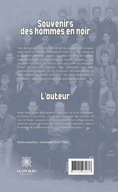 Souvenirs des hommes en noir