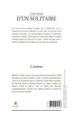 Genèse d'un solitaire