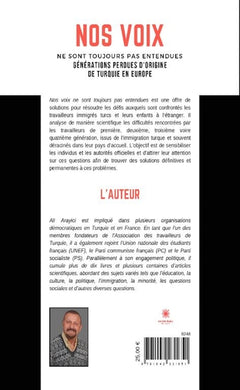 Nos voix ne sont toujours pas entendues
