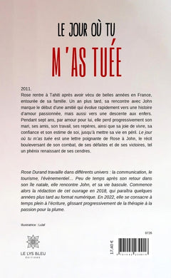 Le jour où tu m'as tuée