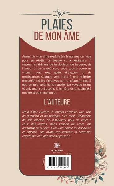 Plaies de mon âme