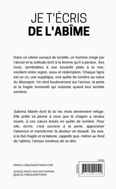 Je t'écris de l'abîme