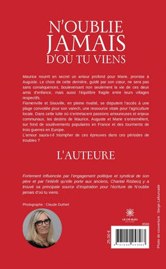 N'oublie jamais d'où tu viens