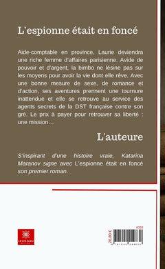 L'espionne était en foncé - Livre gros caractères