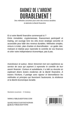 Gagnez de l'argent durablement !