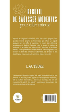 Recueil de sagesses modernes pour aller mieux