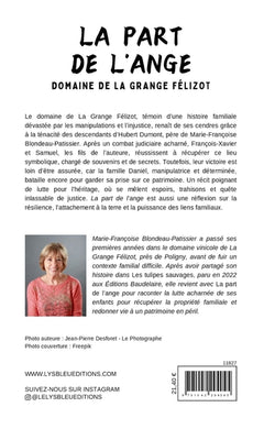 La part de l'ange - Domaine de La Grange Félizot