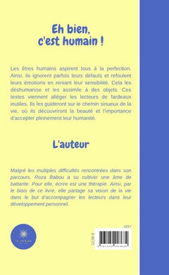 Eh bien c'est humain