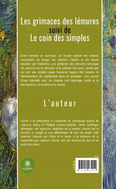 Les grimaces des lémures suivi de Le coin des simples