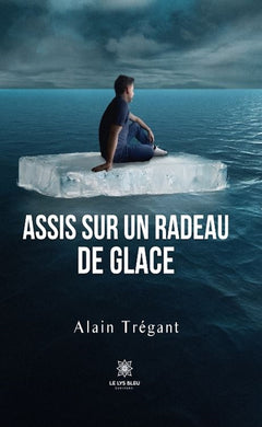 Assis sur un radeau de glace