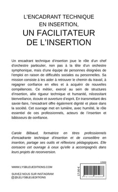 L'encadrant technique en insertion, un facilitateur de l'insertion