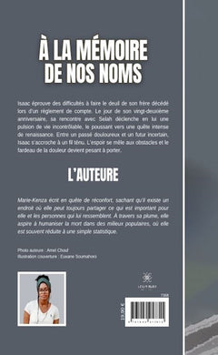 A la mémoire de nos noms