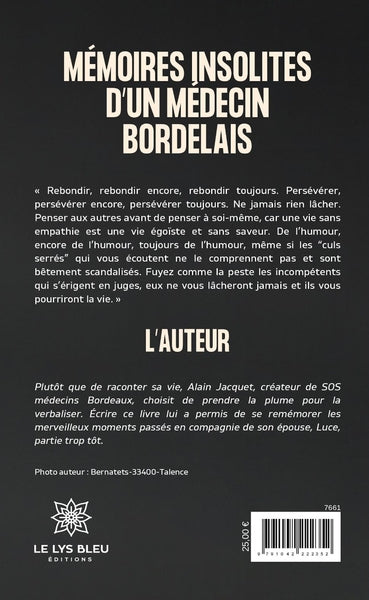 Mémoires insolites d'un médecin bordelais