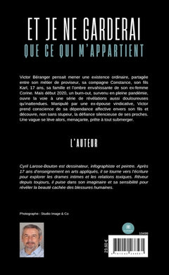 Et je ne garderai que ce qui m'appartient