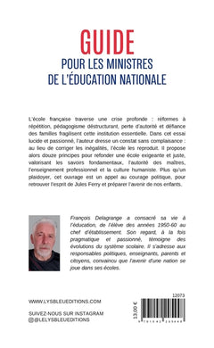 Guide pour les ministres de l'Éducation nationale