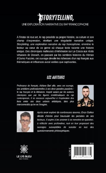 Storytelling, une exploration narrative du rap francophone