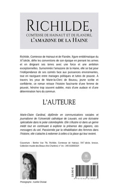 Richilde, Comtesse de Hainaut et de Flandre, l'amazone de la Haine
