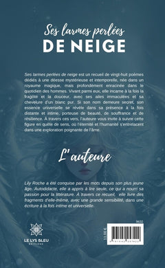Ses larmes perlées de neige