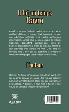 Il fut un temps Gavro