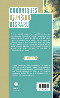 Chroniques d'un Sud disparu