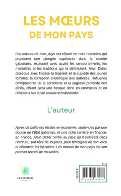 Les moeurs de mon pays