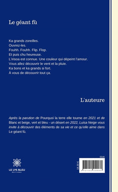 Le géant fù - Livre gros caractères