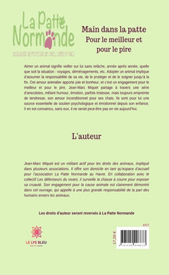 Main dans la patte
