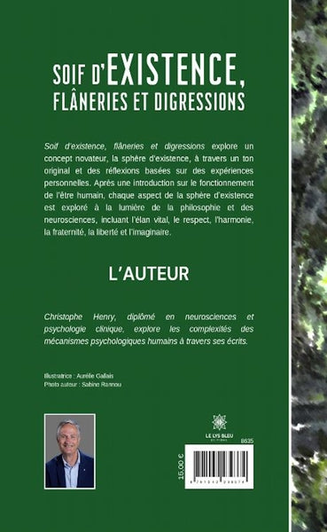 Soif d'existence, flâneries et digressions