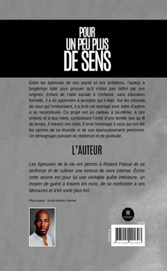 Pour un peu plus de sens