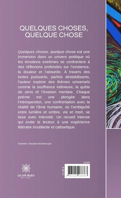 Quelques choses, quelque chose