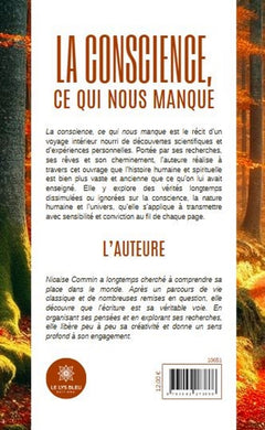 La conscience, ce qui nous manque