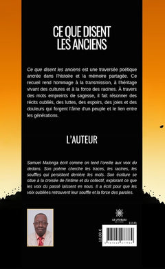 Ce que disent les anciens