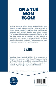 On a tué mon école