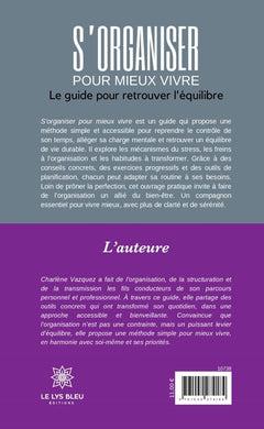 S'organiser pour mieux vivre