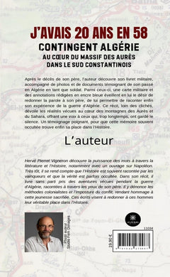 J'avais 20 ans en 58