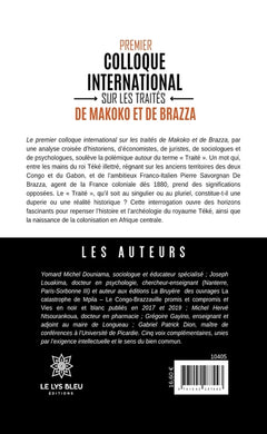 Premier colloque international sur les traités de Makoko et de Brazza