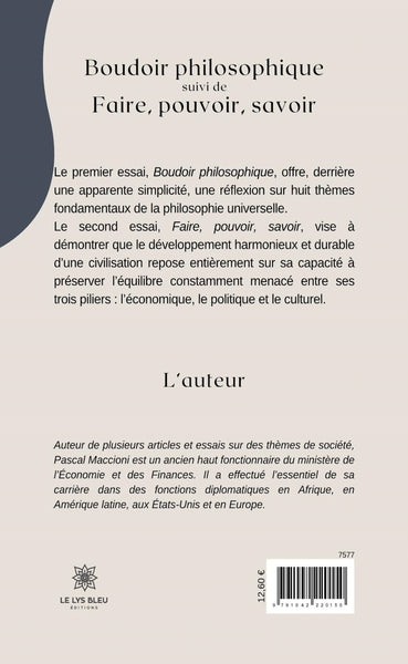 Boudoir philosophique Suivi de Faire, pouvoir, savoir