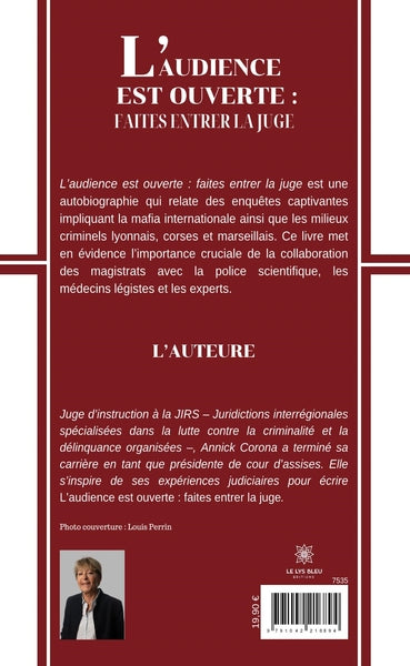 L'audience est ouverte : faites entrer la juge