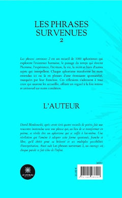 Les phrases survenues 2