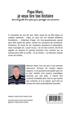Papa Marc, je veux lire ton histoire
