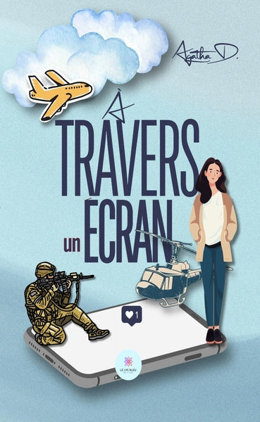 À travers un écran