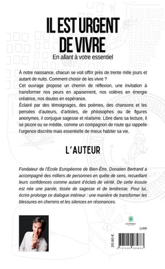 Il est urgent de vivre